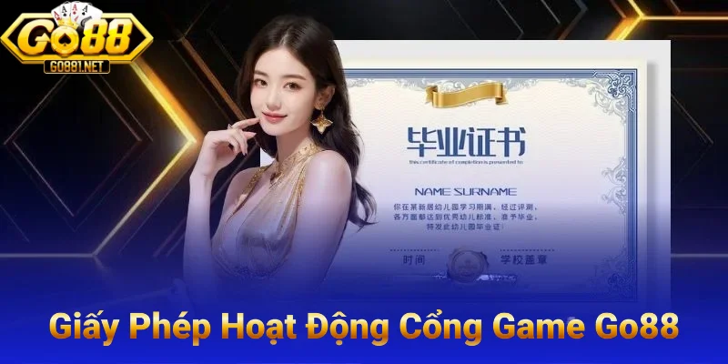 Giấy Phép Hoạt Động Go88